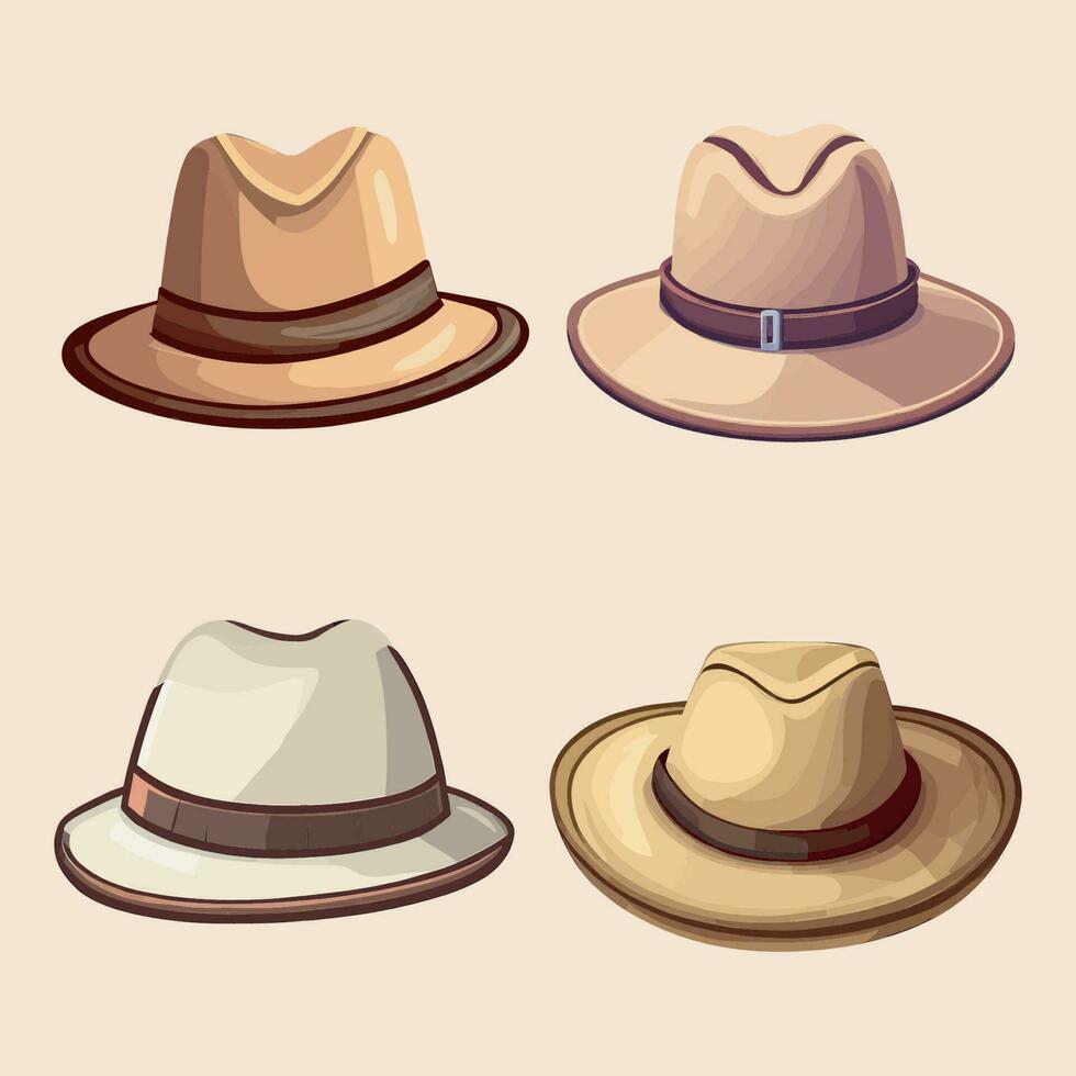 Top Hat Vector Graphic Collection.