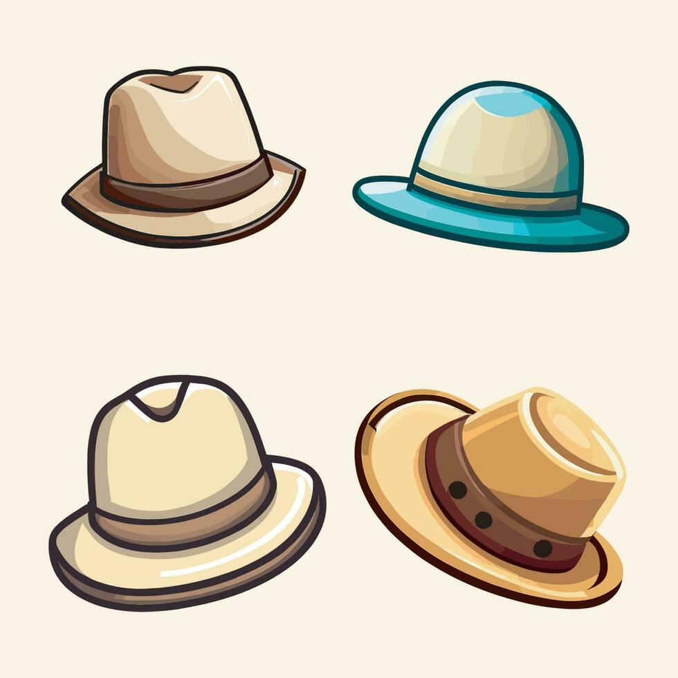 Top Hat Vector Graphic Collection.