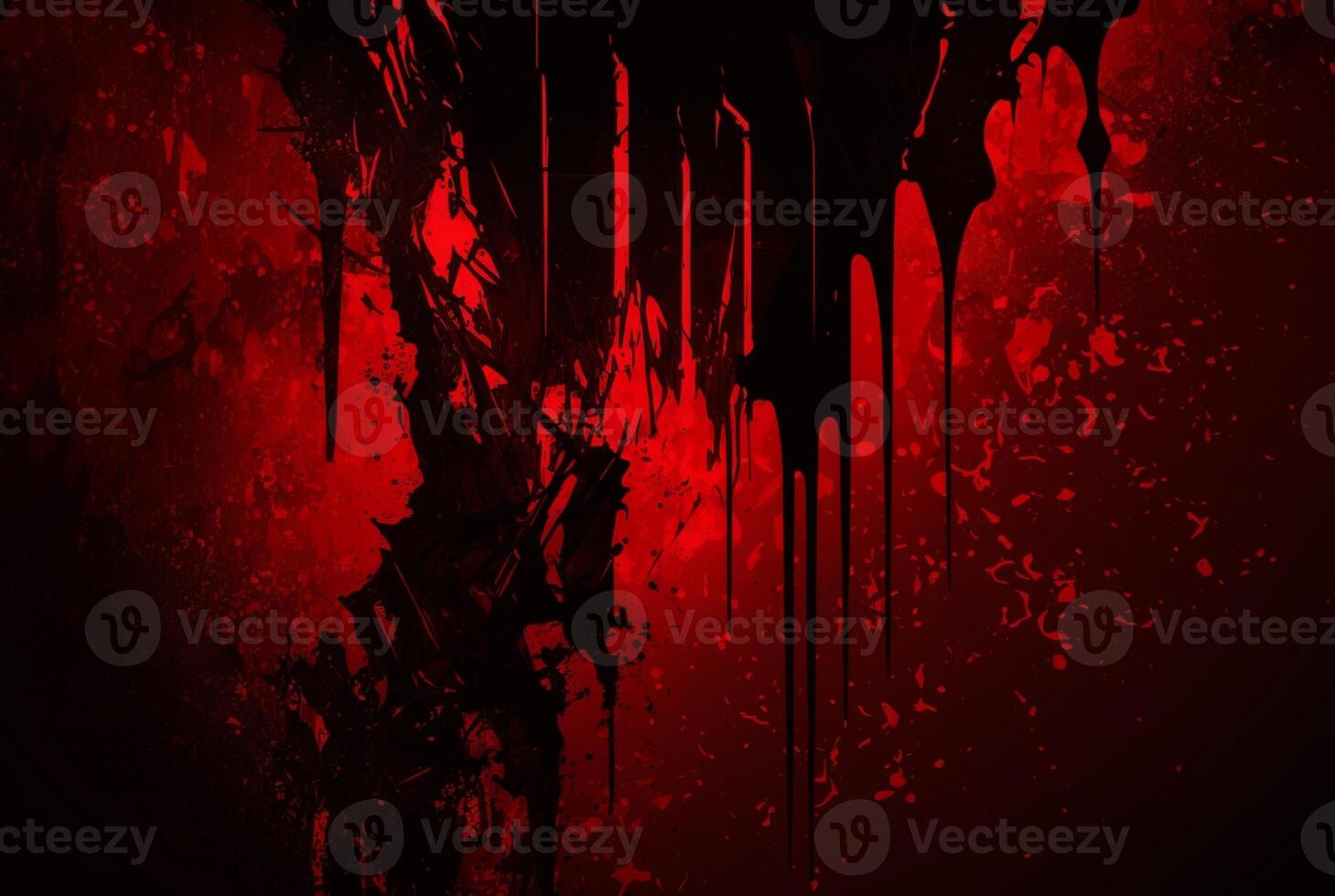 Distressed and Dirty Red and Black Background. horror background. photo
