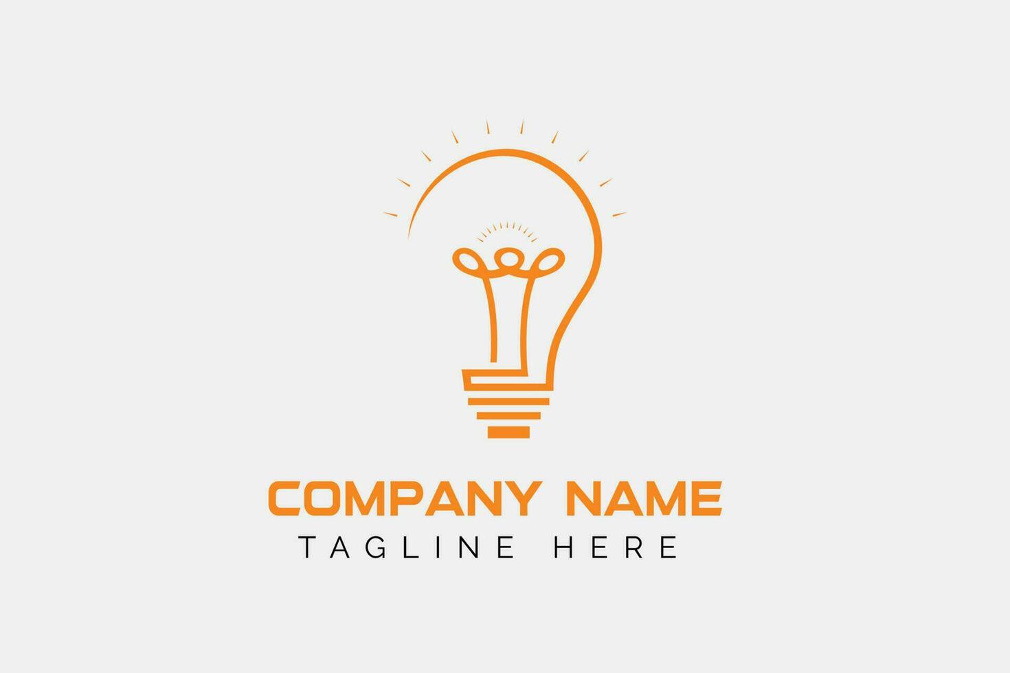 Idea logo concept for innovation excellent vector illustration