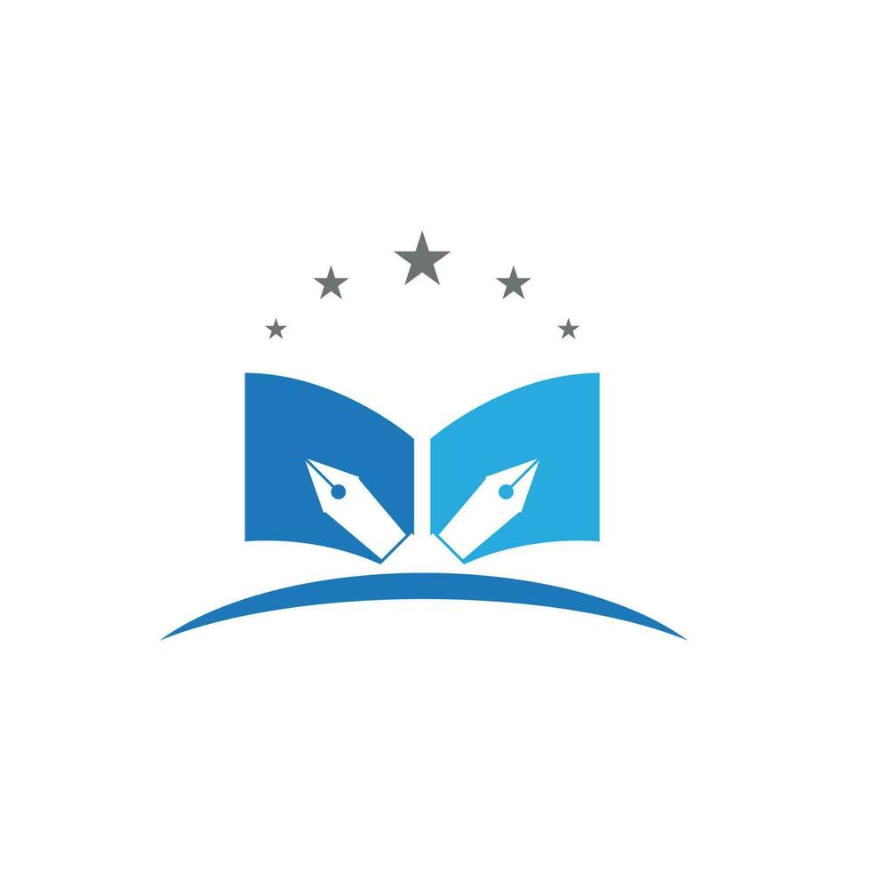 vector de plantilla de logotipo de educación