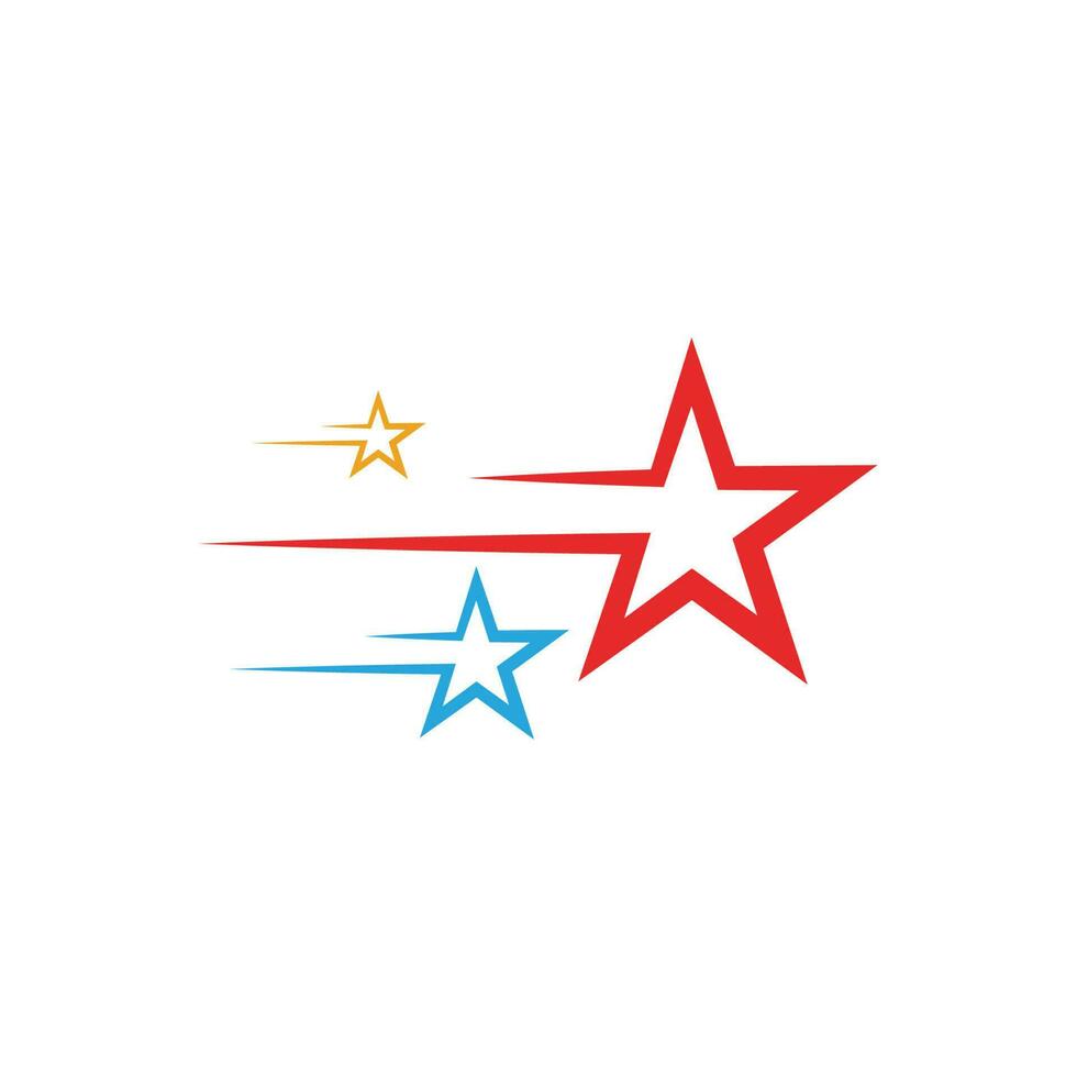 Star icon Template vector