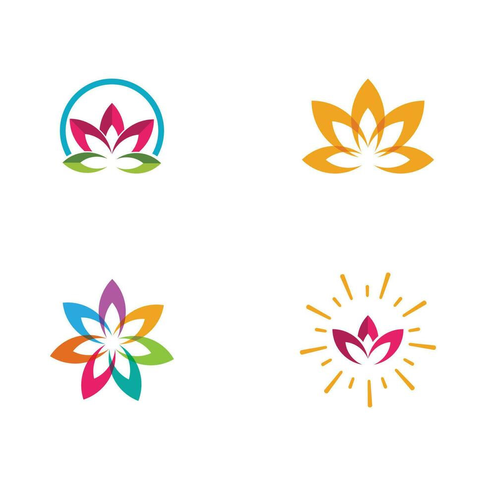 Beauty Vector lotus icon