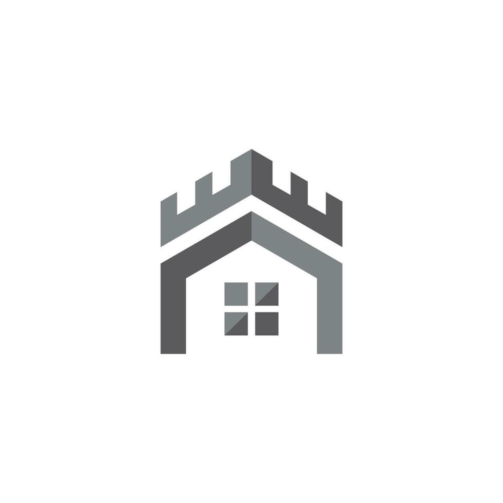 Castle vector illustration icon