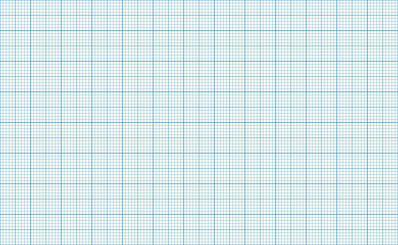 Millimeter grid. Square graph paper background. Seamless pattern. Vector illustration