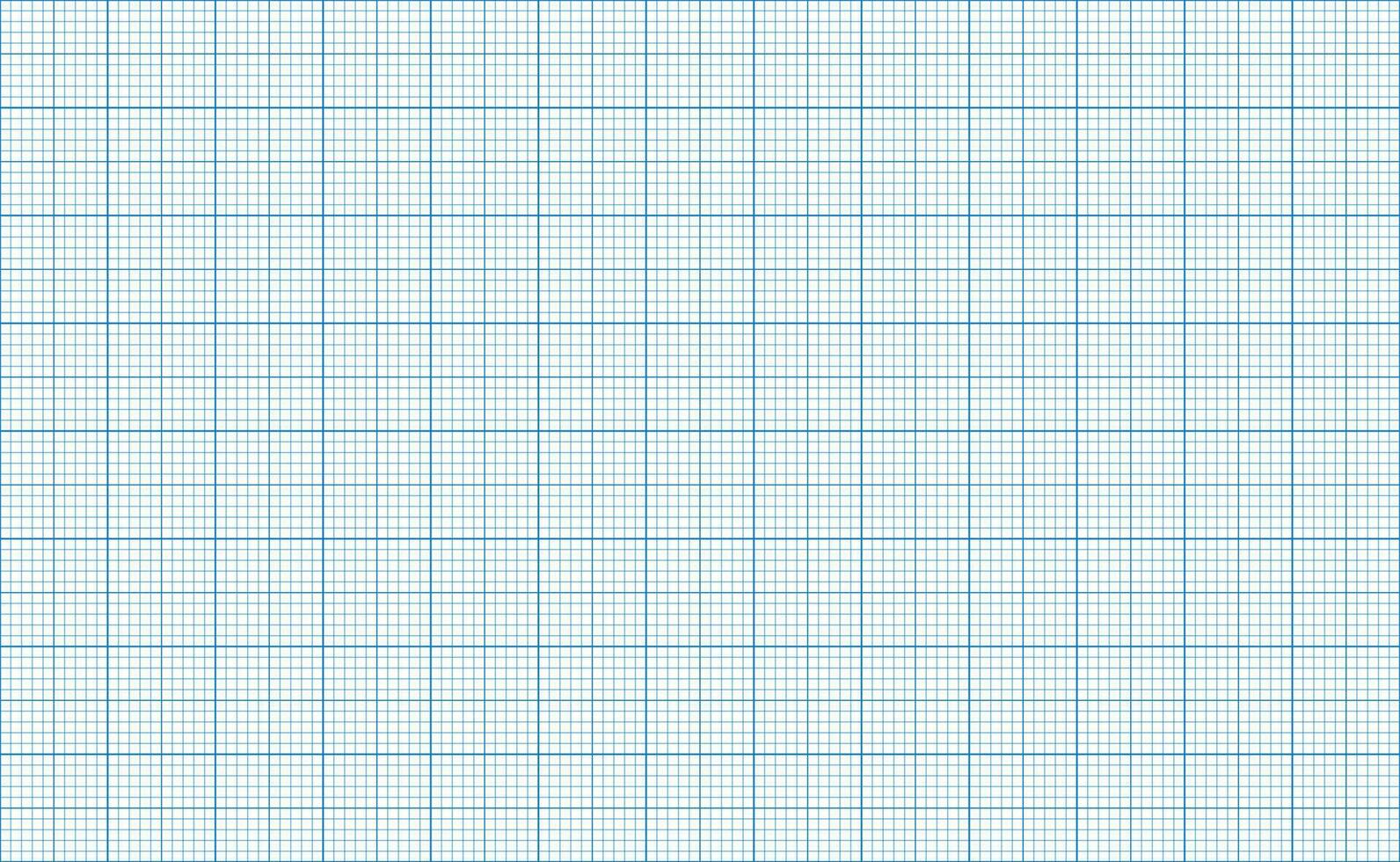 Millimeter grid. Square graph paper background. Seamless pattern. Vector illustration