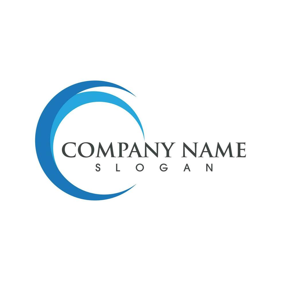 C Letter Logo Template vector