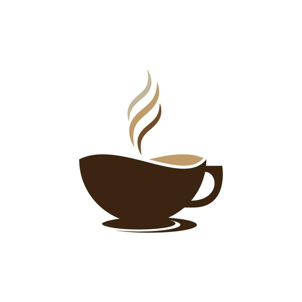 Coffee cup Logo Template vector