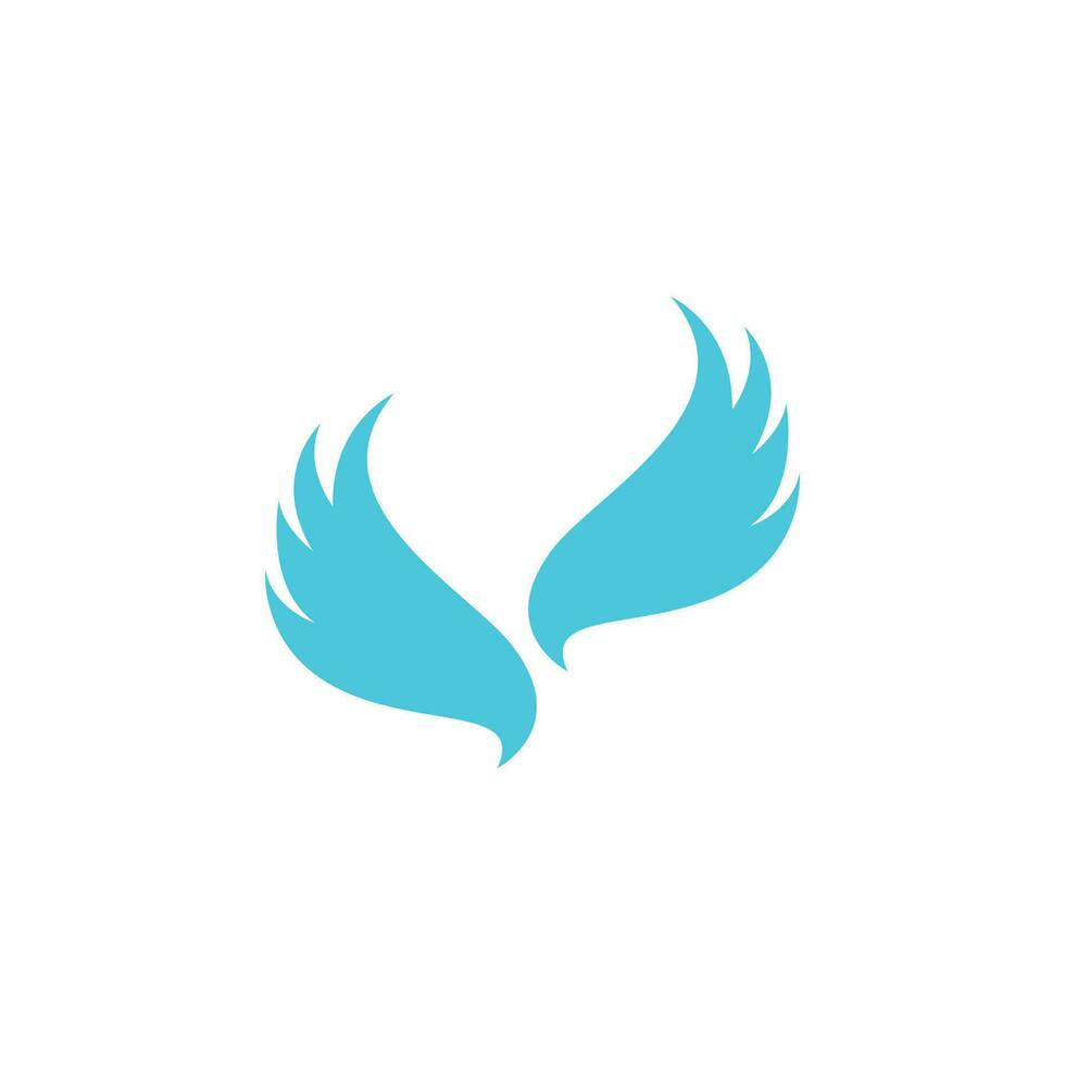 Bird wing Dove icon Template vector illustration