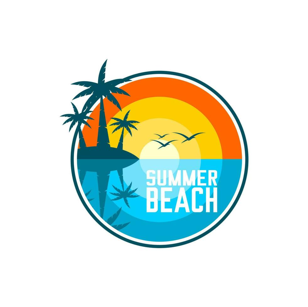 SUMMER BEACH VECTOR