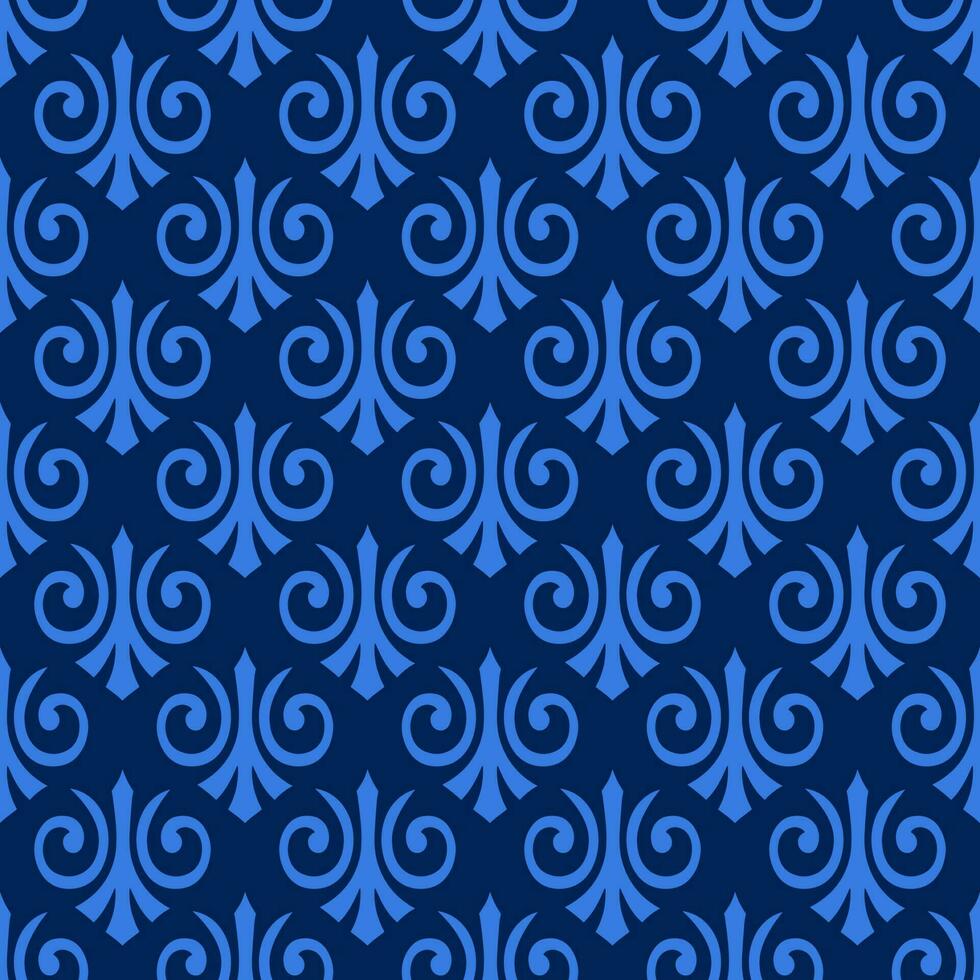 Vector seamless pattern, filigree background.