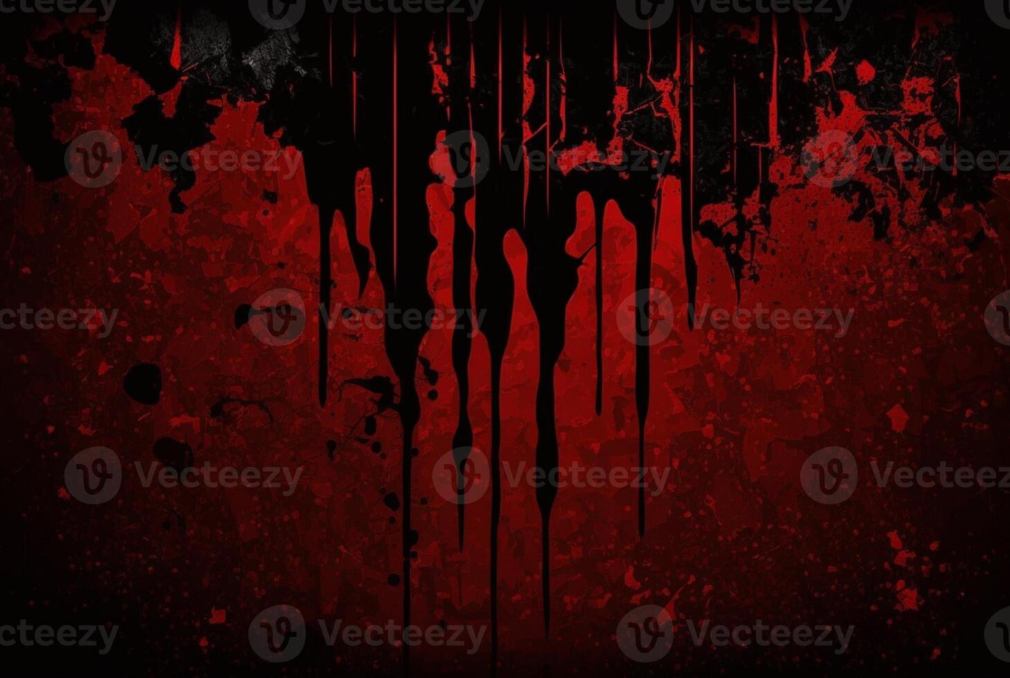 Distressed and Dirty Red and Black Background. horror background. photo
