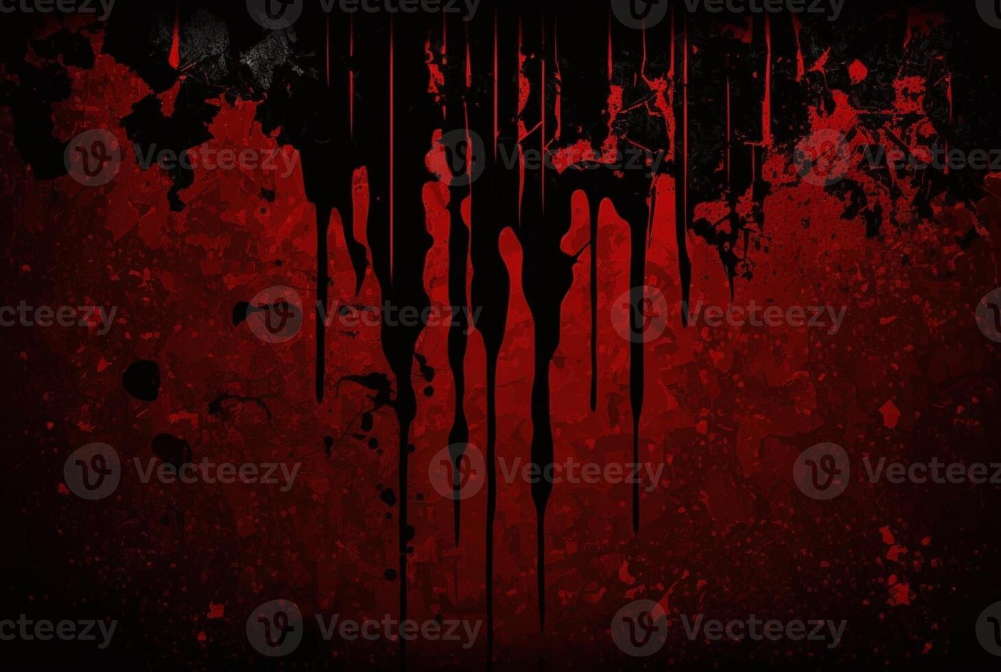 Distressed and Dirty Red and Black Background. horror background. photo