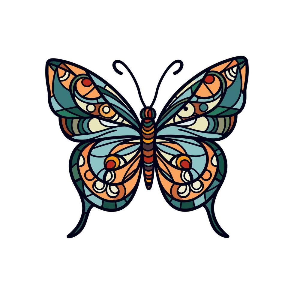 butterfly logo brand design is elegant and sophisticated, perfect for brands that want to showcase their beauty and transformation. vector