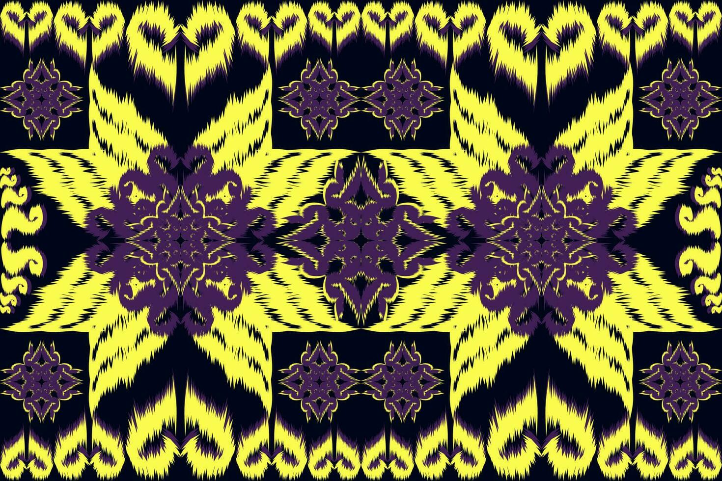 Indigenous pattern design, abstract, from geometric shapes, Asian style, used for background, home decoration, wallpaper. vector