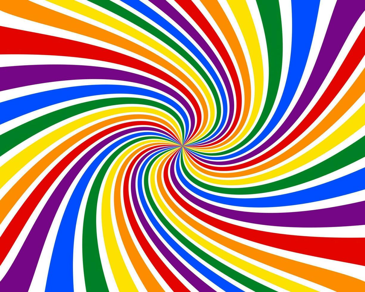 Spectrum LGBT background, LGBT colors rainbow flag with text. Banner, poster, template, vector