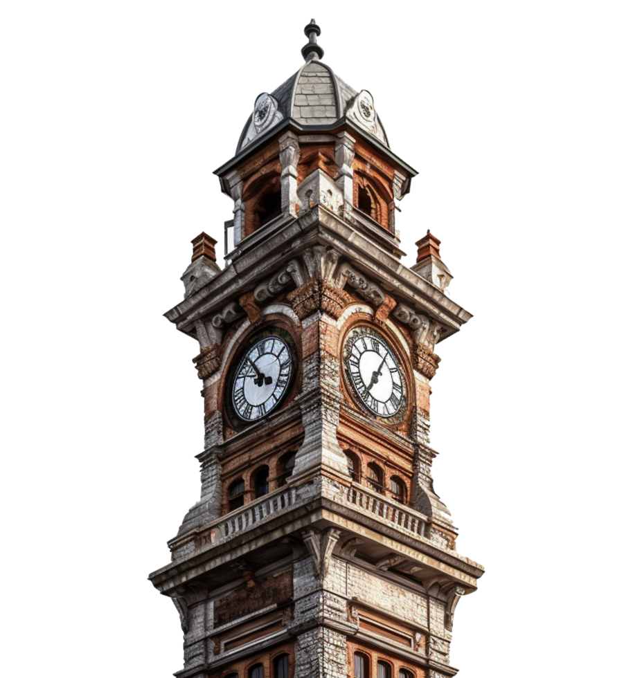 reloj torre en png