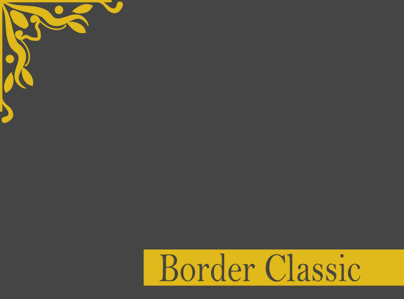 frame border wedding a elegant design decoration background vector