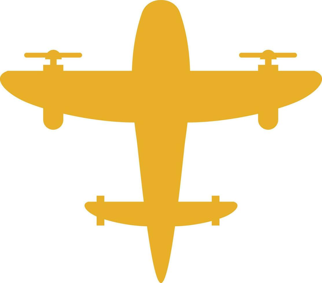 Aircraft for decoration. vector