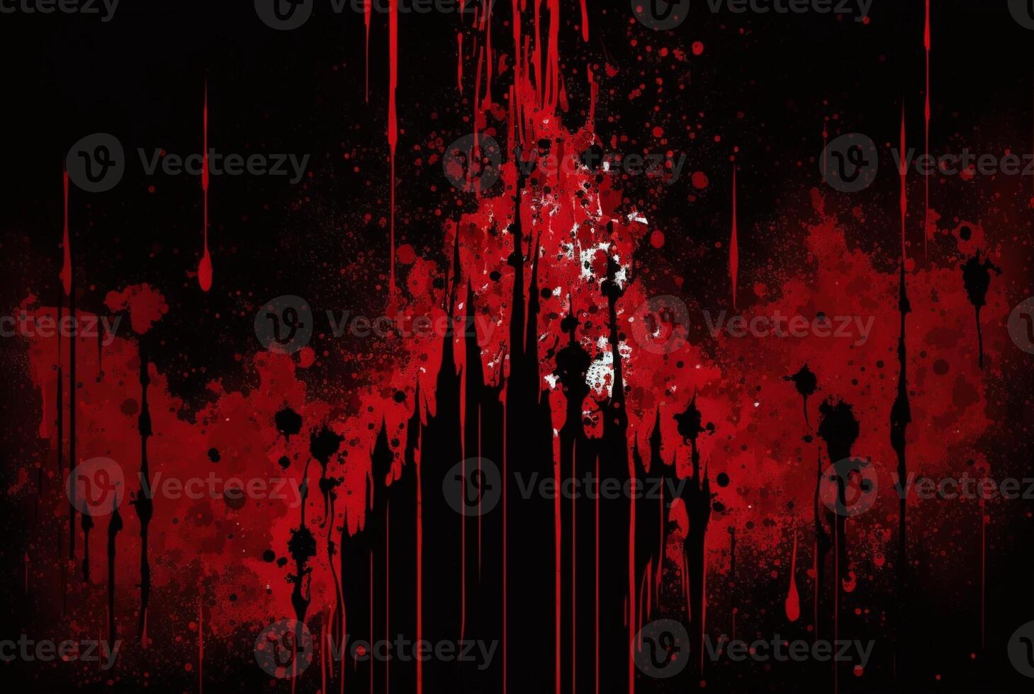Distressed and Dirty Red and Black Background. horror background. photo