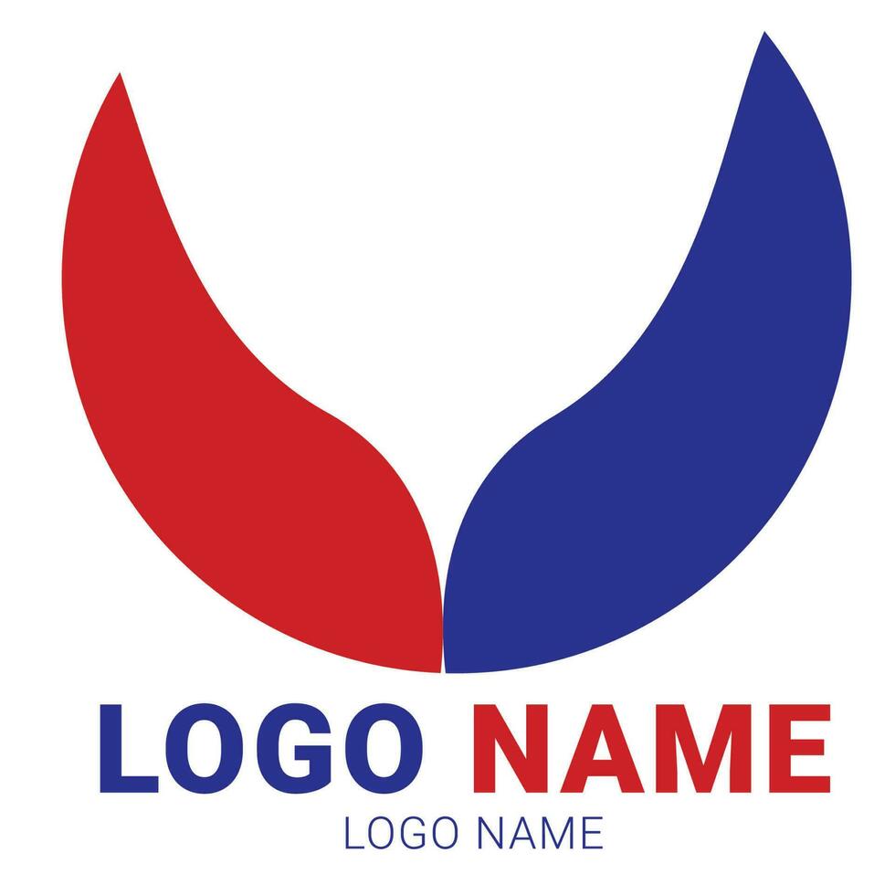 abstract vector logo design