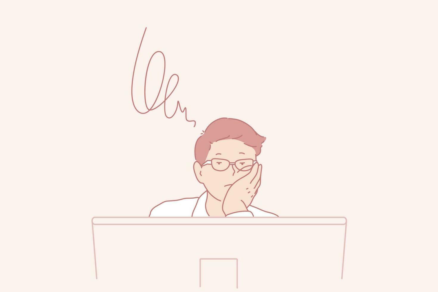 Brainstorming, thoughts, task, business concept. vector