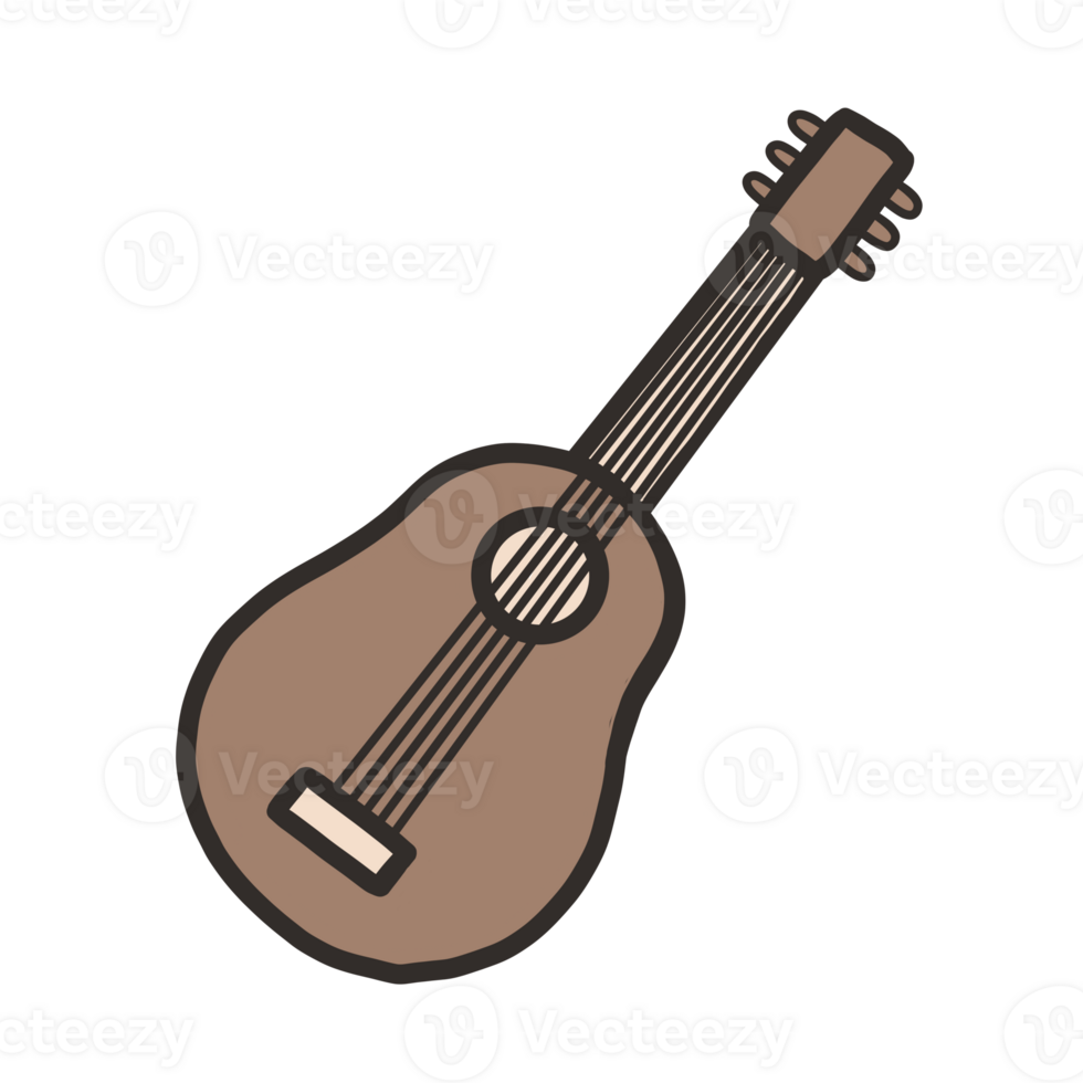Hand drawn Camping elements png