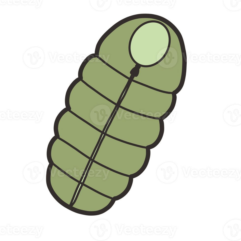 Hand drawn Camping elements png
