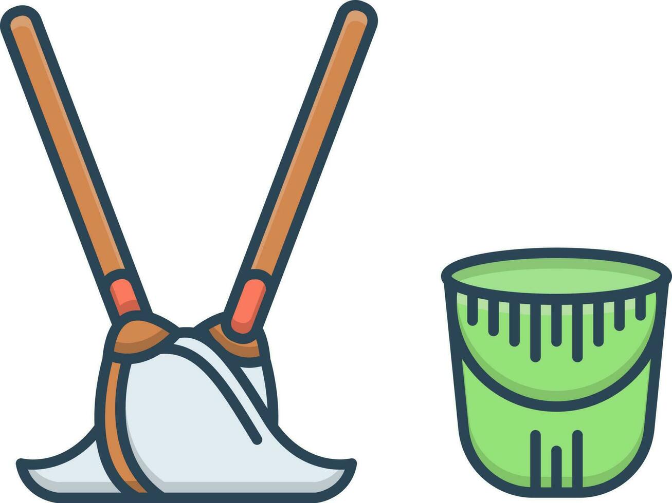 color icon for sanitary vector