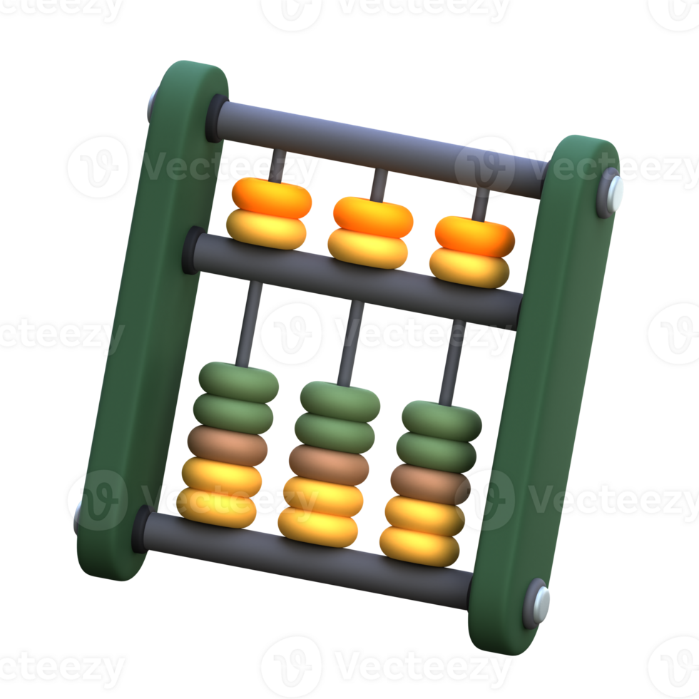 Abacus 3d Icon png