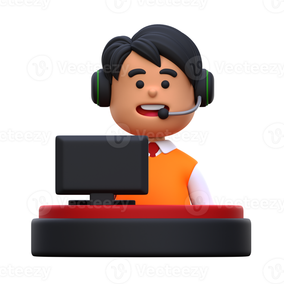 Costumer Support 3d Icon png