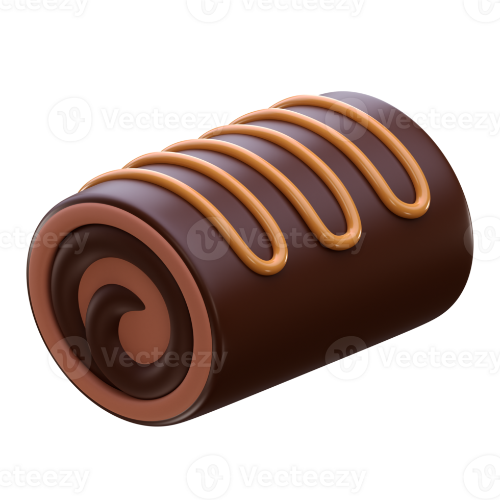 Chocolate Cake Roll Icon png