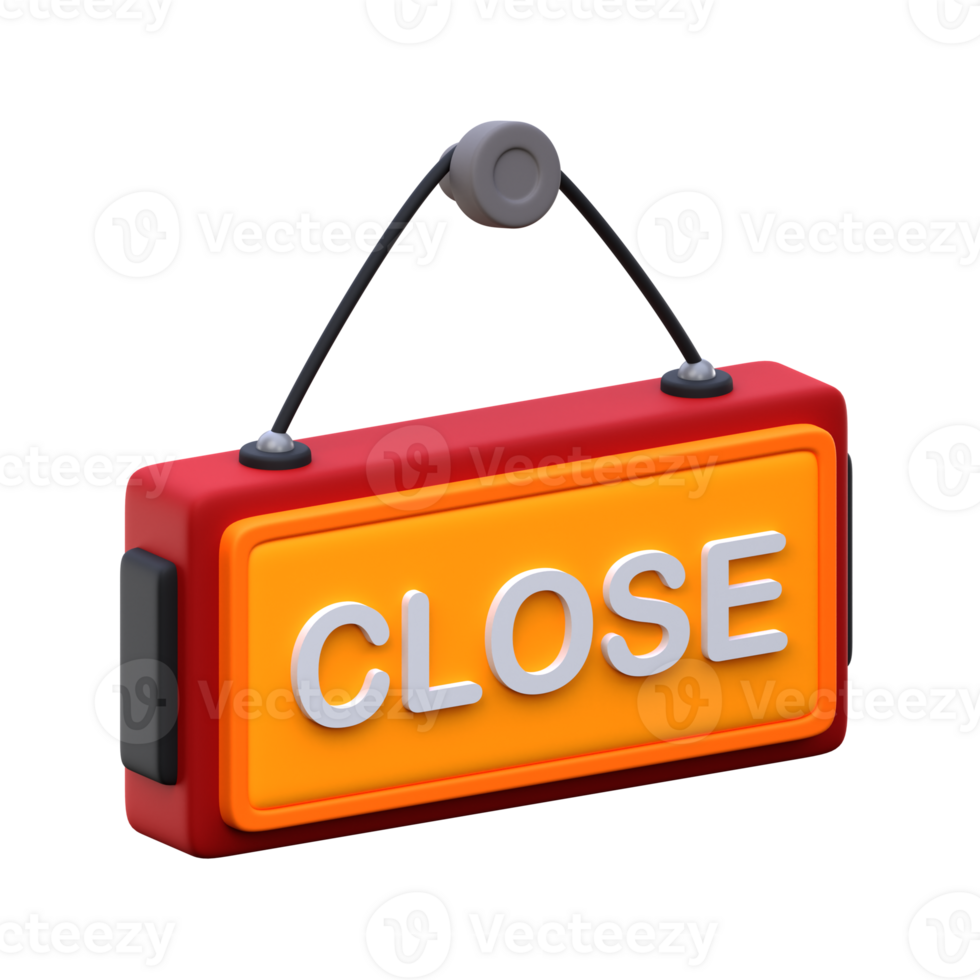 Close 3d Icon png
