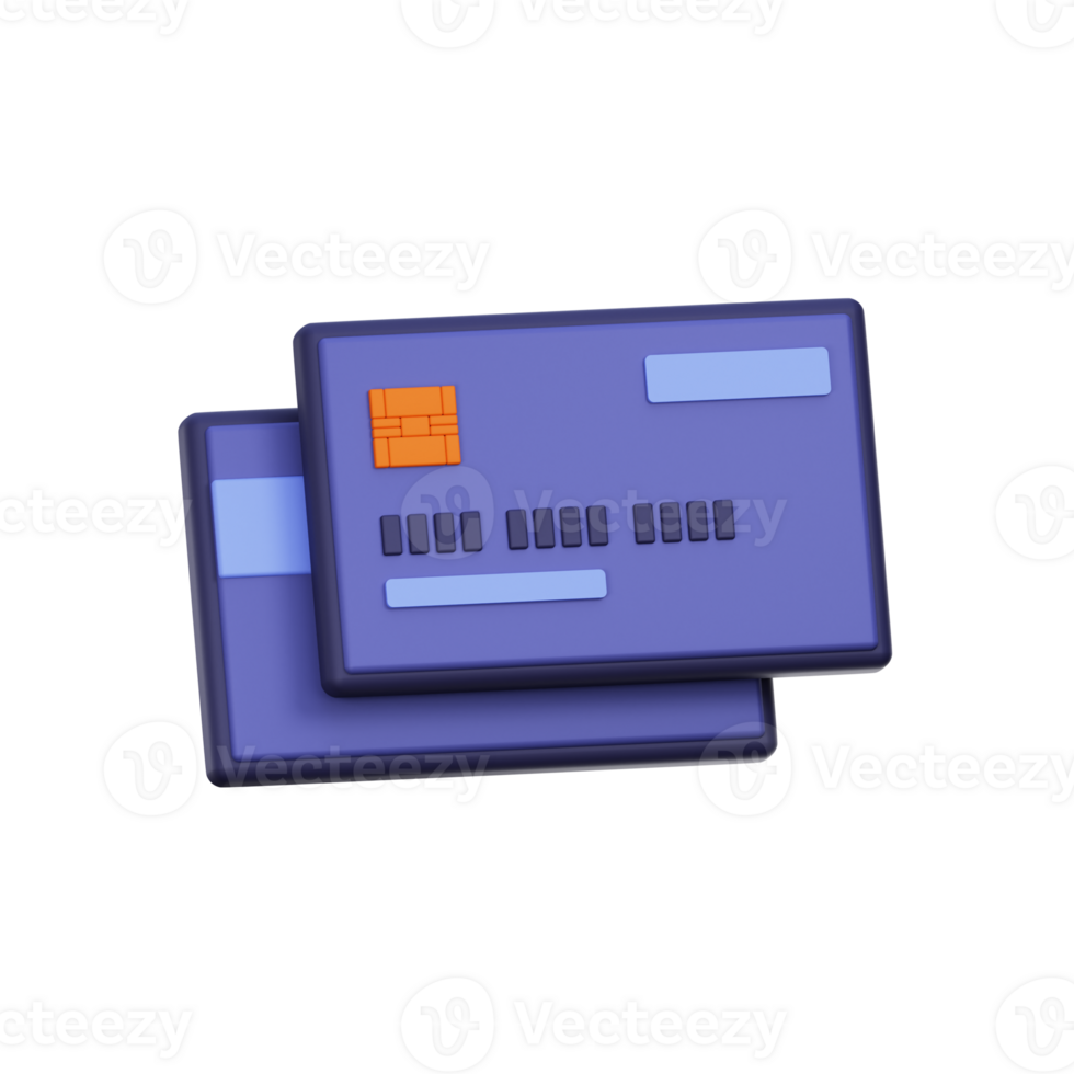 Debit Card 3d Icon png