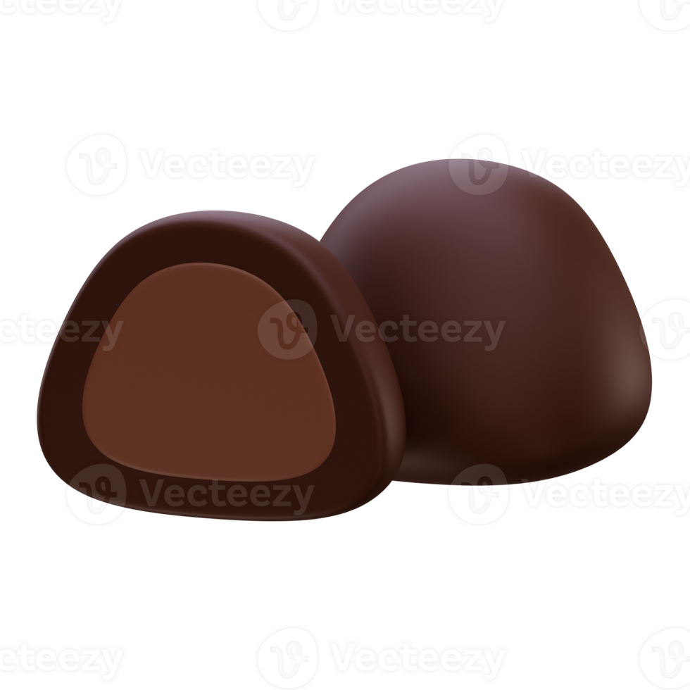 chocola truffel icoon png