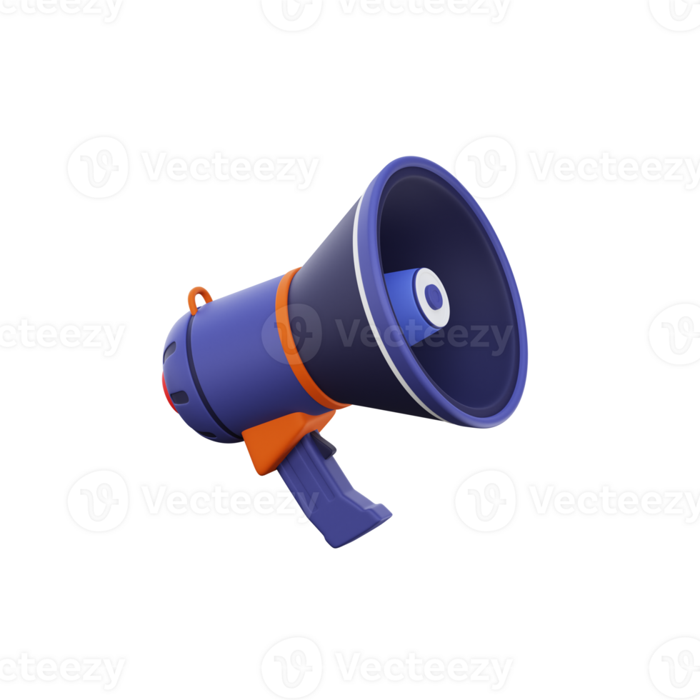 Megaphone 3d Icon png