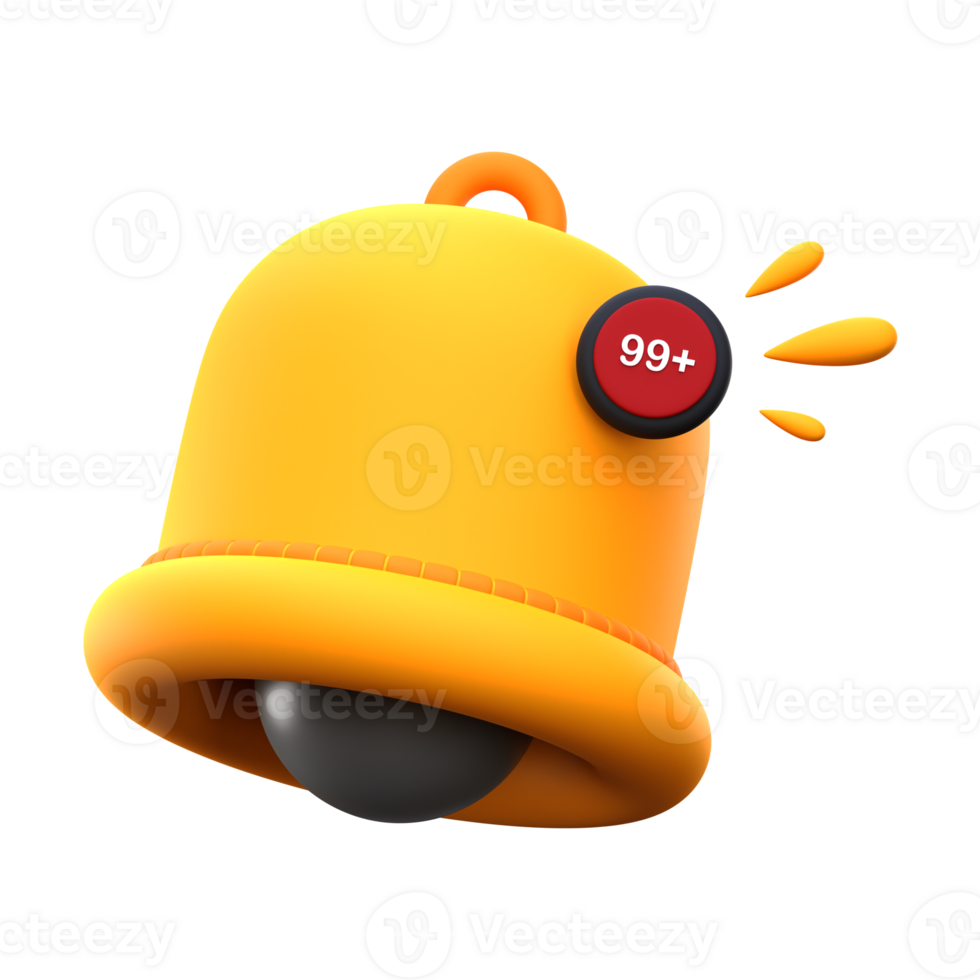 Notification 3d Icon png