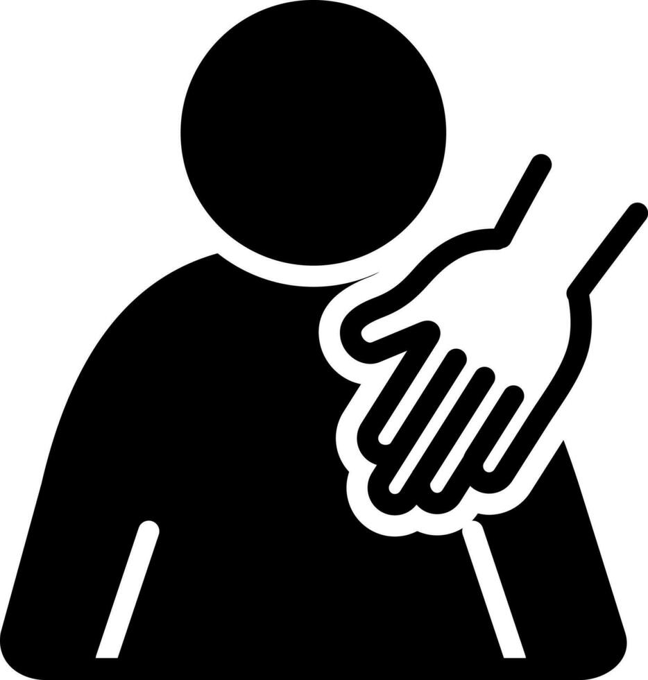 solid icon for sexual vector