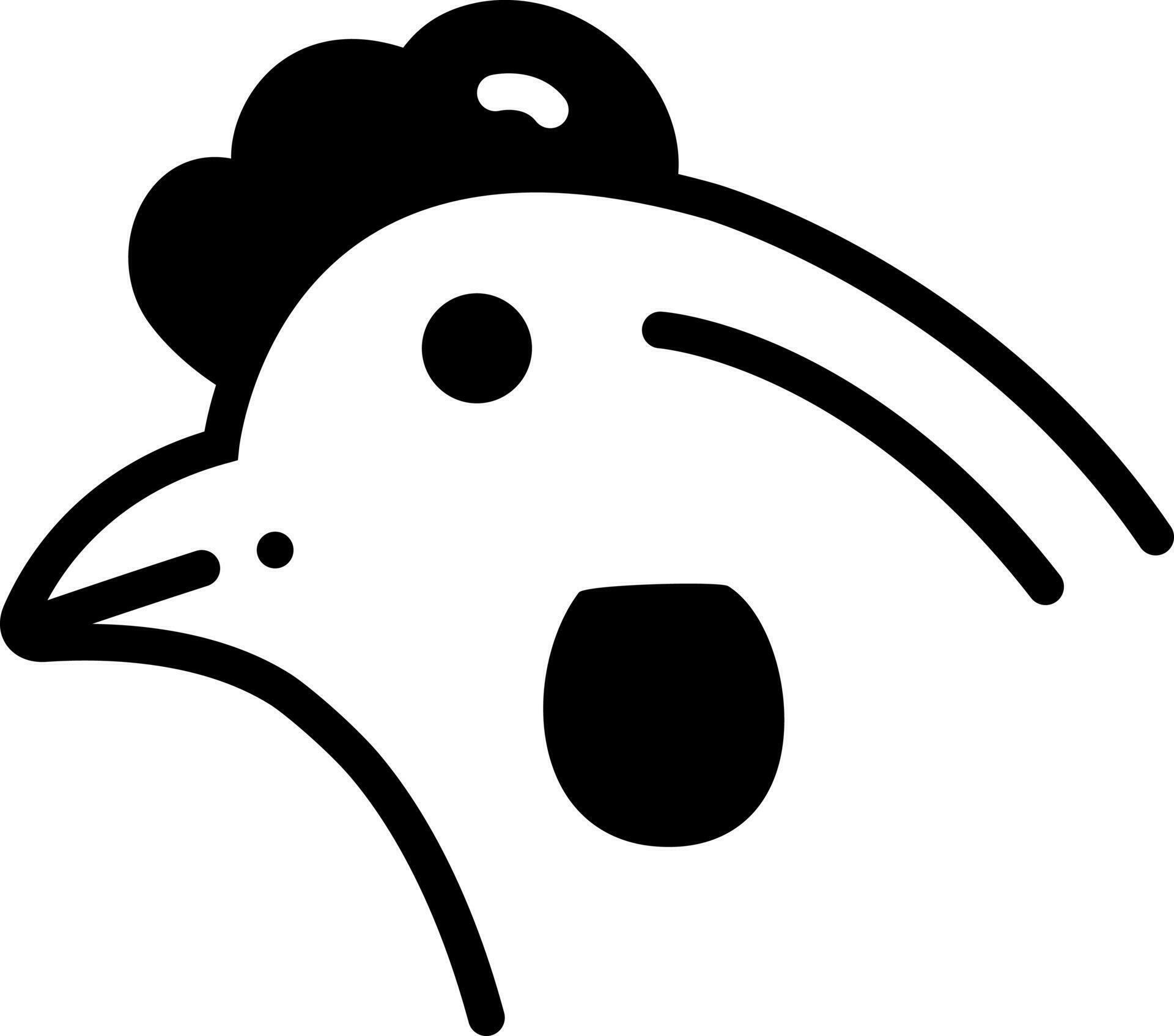 solid icon for hen 23817280 Vector Art at Vecteezy