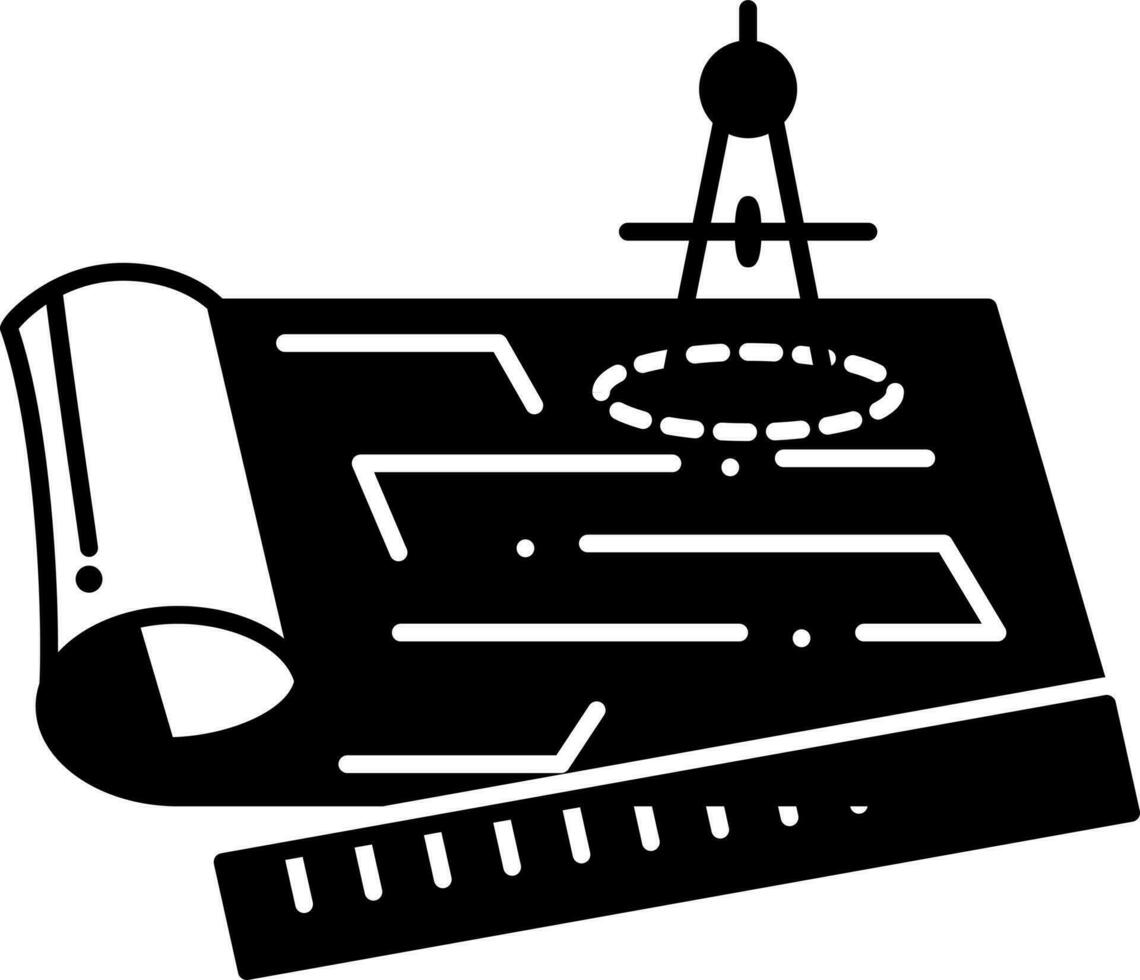 solid icon for blue vector