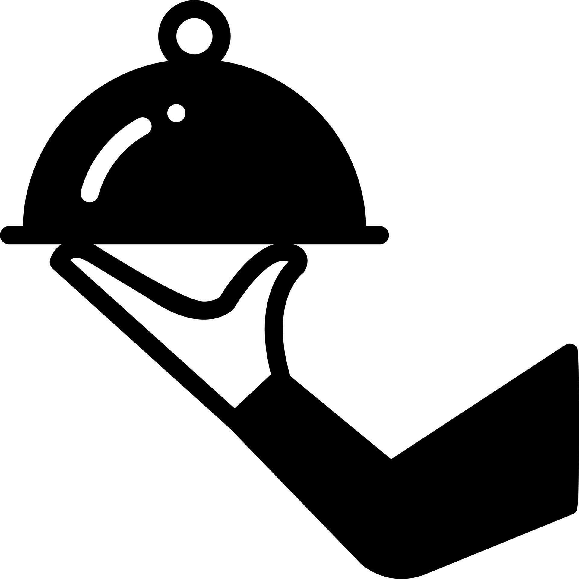 solid icon for ready 23818188 Vector Art at Vecteezy