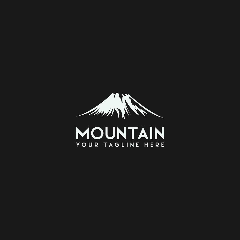 vector logo de montaña