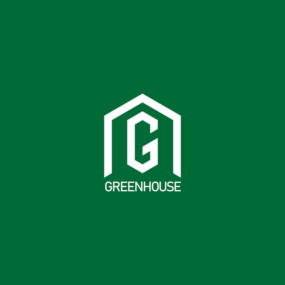 vector de logotipo de casa verde