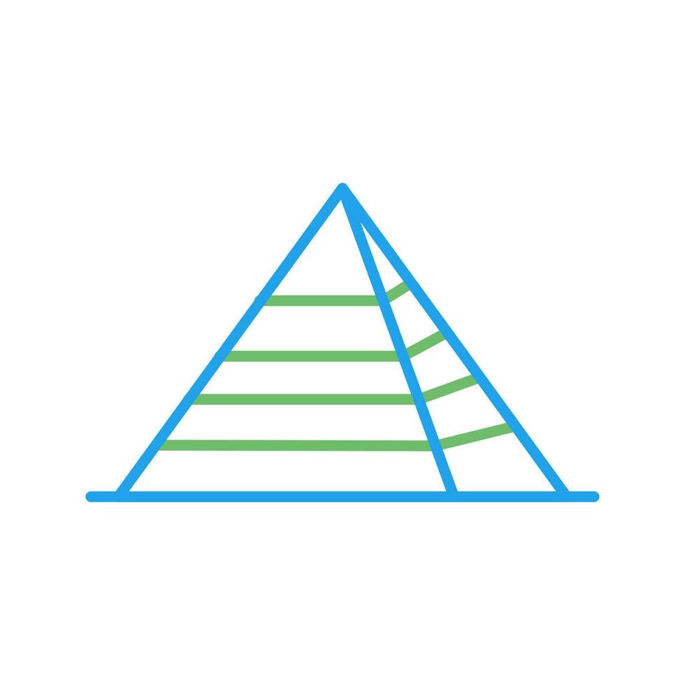 Pyramid Vector Icon