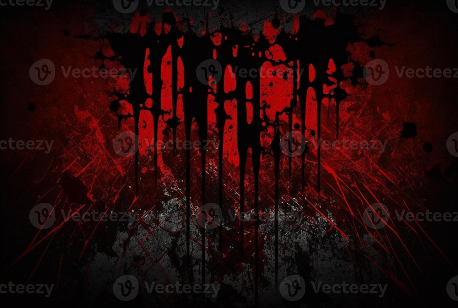 Distressed and Dirty Red and Black Background. horror background. photo