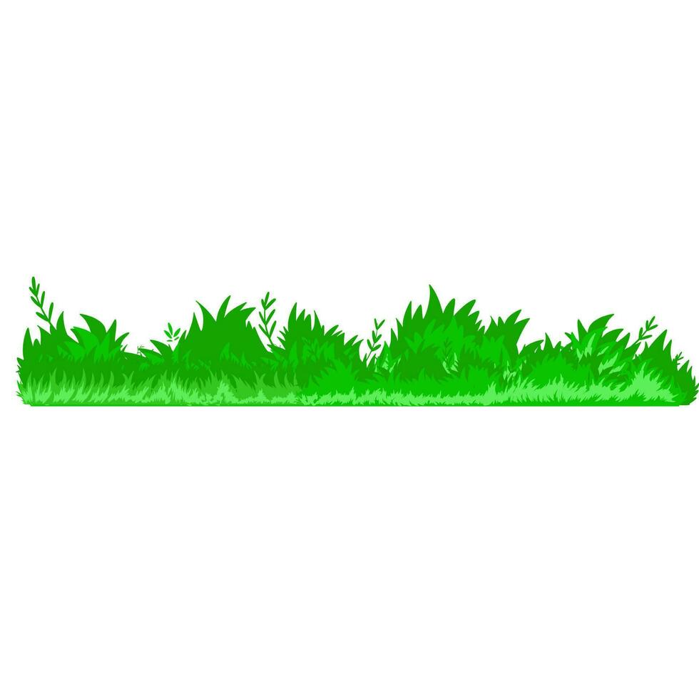 Grass illuatration art cute vector