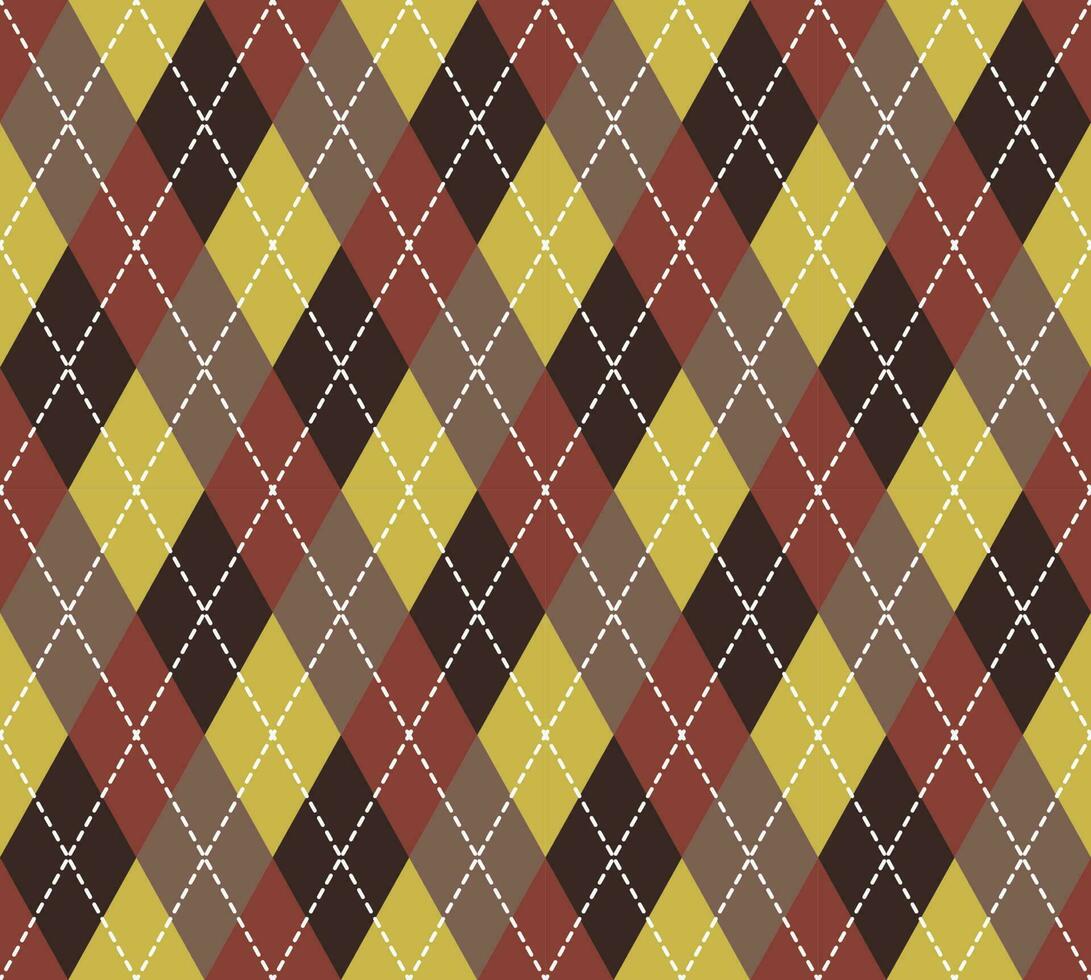 Argyle Pattern vector ,Fabric texture background