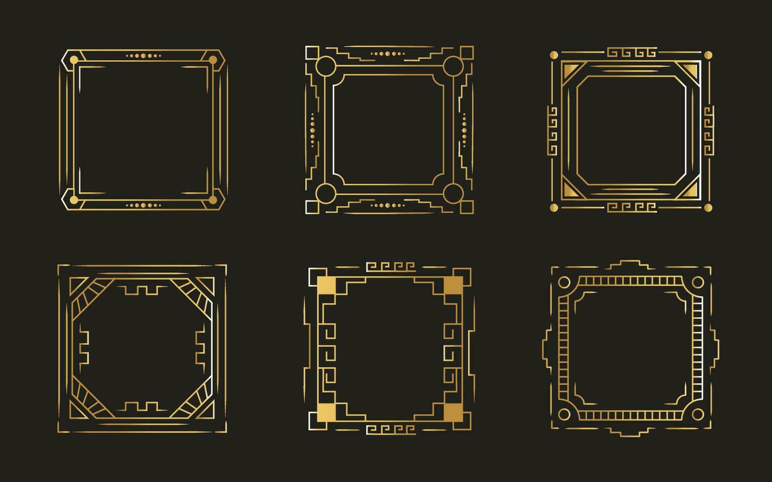 Art Deco Frame vector