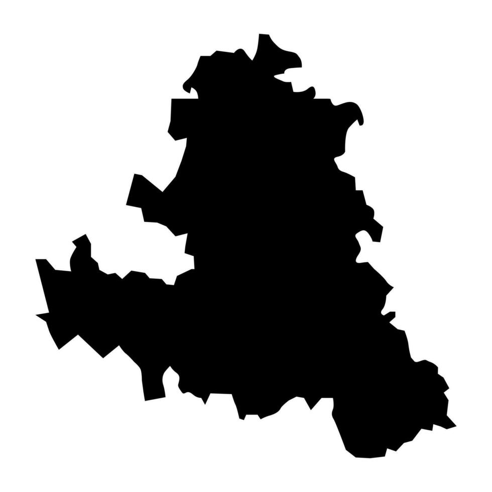 Preili Municipality map, administrative division of Latvia. Vector illustration.