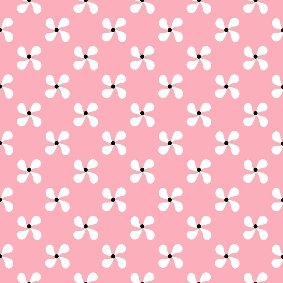 white flowers seamless pink background 23822880 Vector Art at Vecteezy